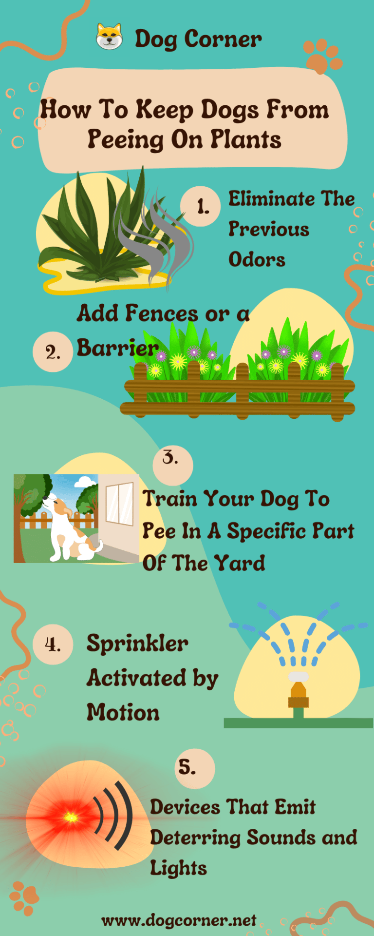 How To Keep Dogs From Peeing On Plants Dog Corner