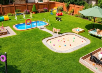Backyard Dog Play Area Ideas