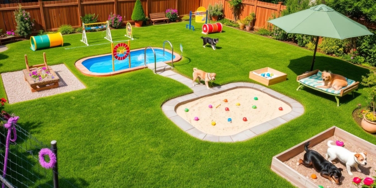 Backyard Dog Play Area Ideas
