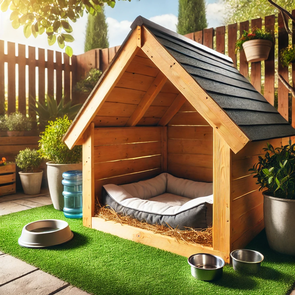 Outdoor Dog Den

