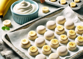 Banana & Yogurt Frozen Drops