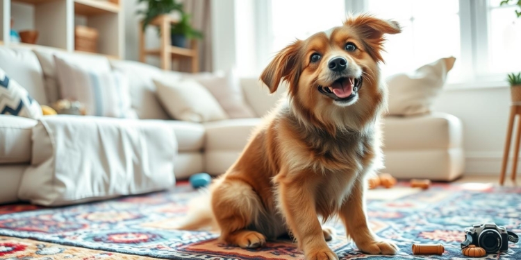 Take Cute Photos of Your Dog at Home