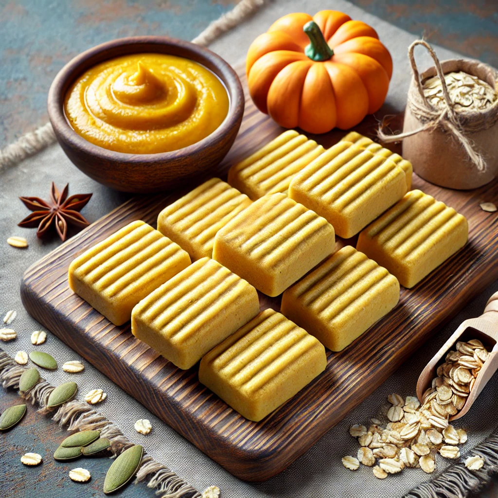 Pumpkin and Oat Bars