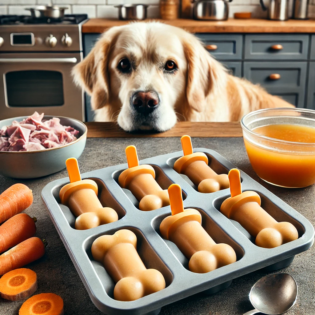 Chicken Broth Popsicles