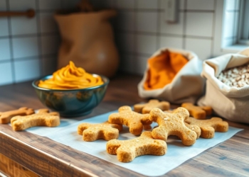Oat and Pumpkin Dog Treats to Make at Home
