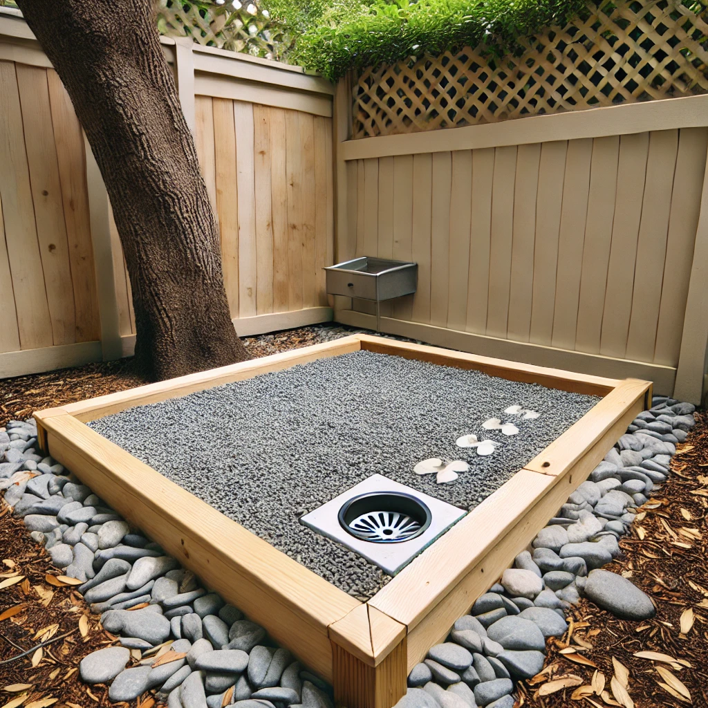 Budget-Friendly Dog Potty Area