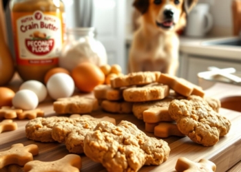 Grain-Free Peanut Butter Dog Treats