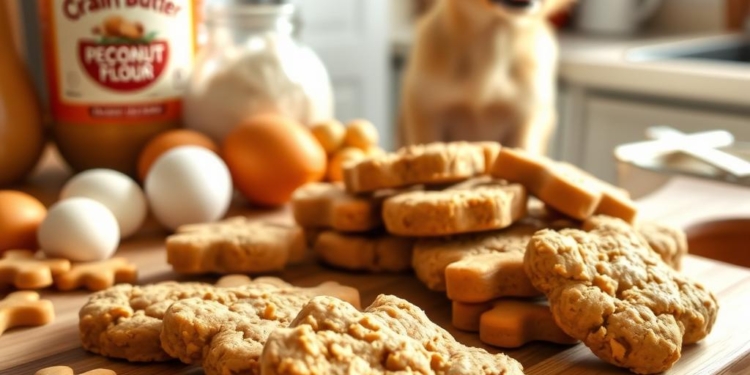 Grain-Free Peanut Butter Dog Treats