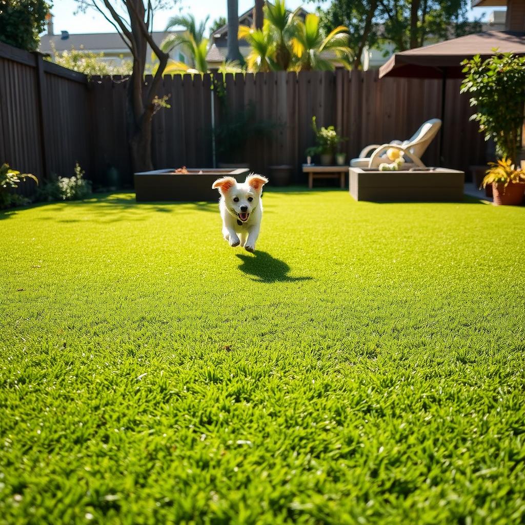 Synthetic Turf for Pet-Friendly Yard Surfaces