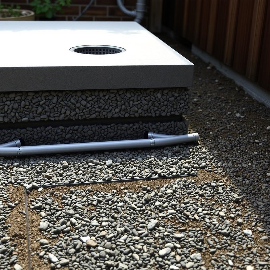 drainage solutions for dog potty