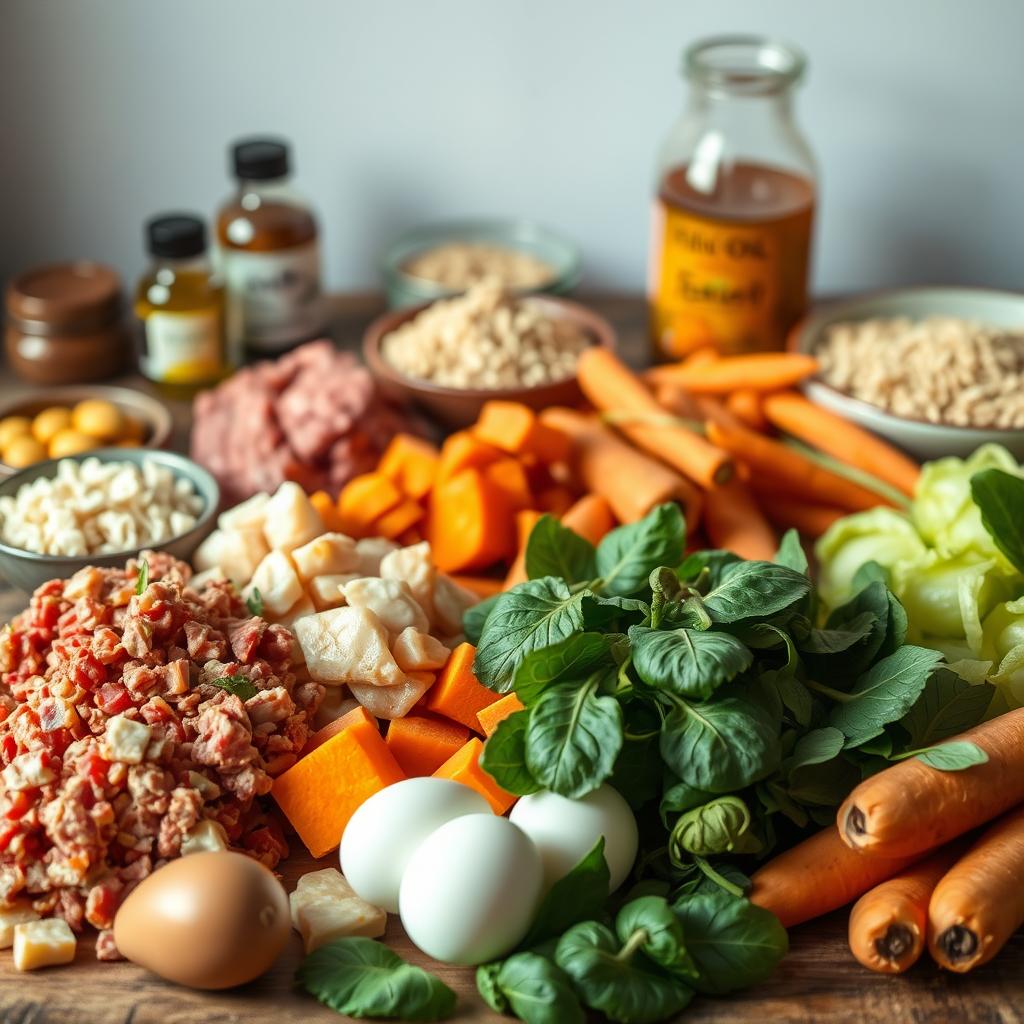 essential nutrients for homemade dog food