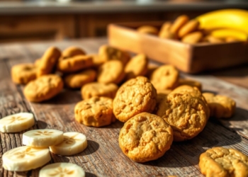 Frozen & Baked Banana Dog Treats