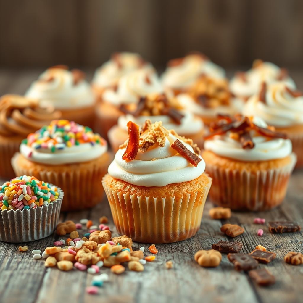 dog cupcake toppings