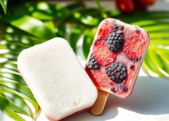 Coconut & Berry Frozen Dog Treats