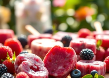 Frozen Berry Dog Treat Recipes