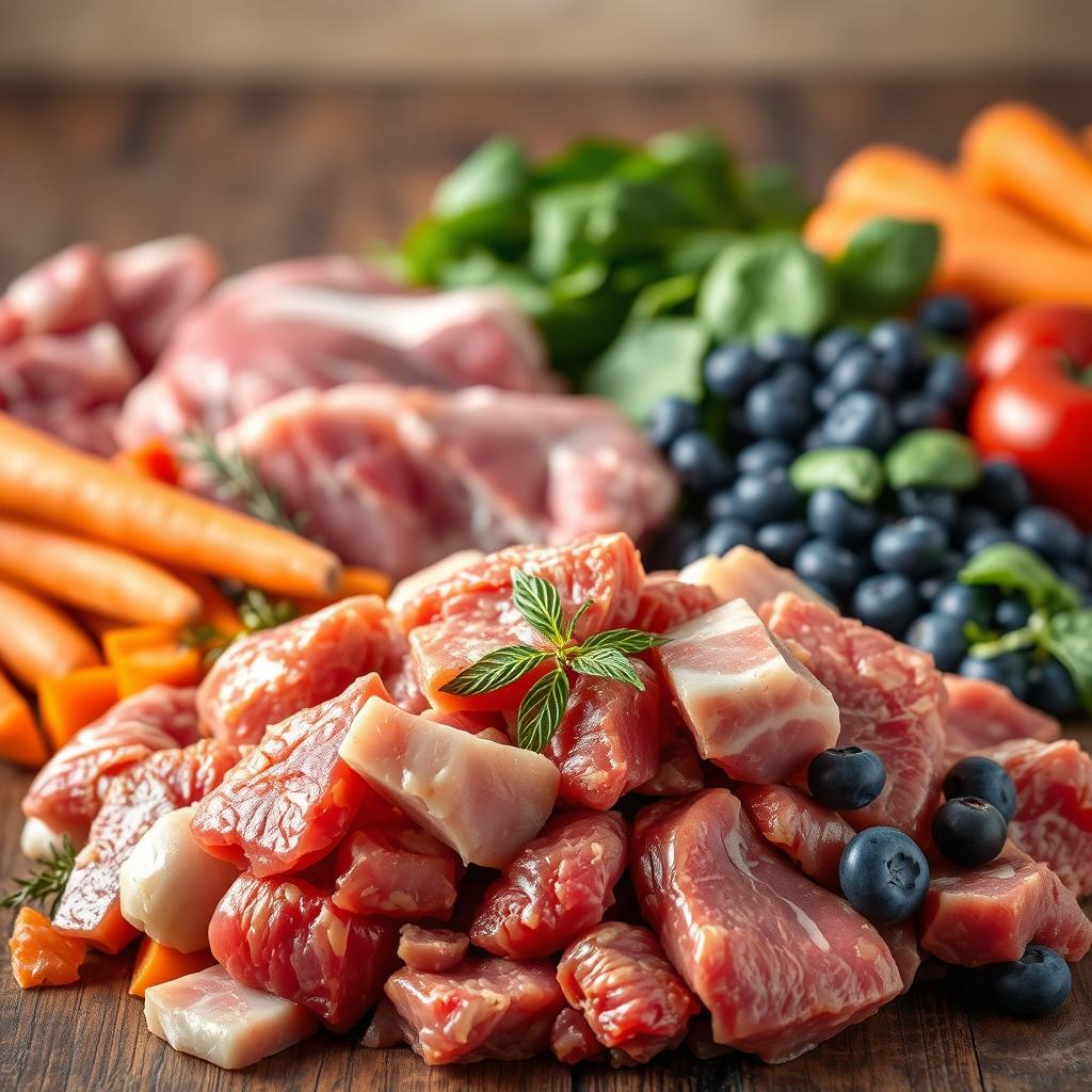 raw dog food ingredients