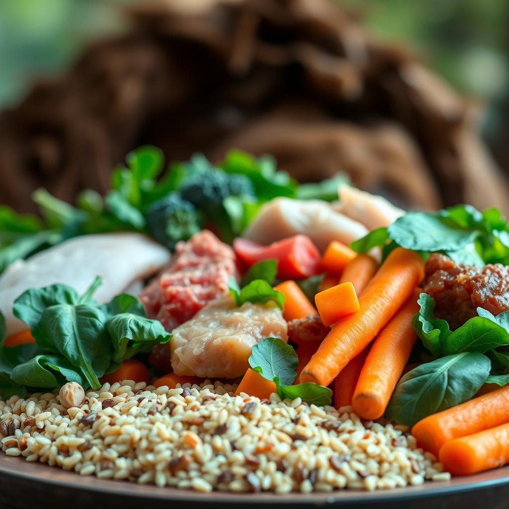 balanced diet for dogs