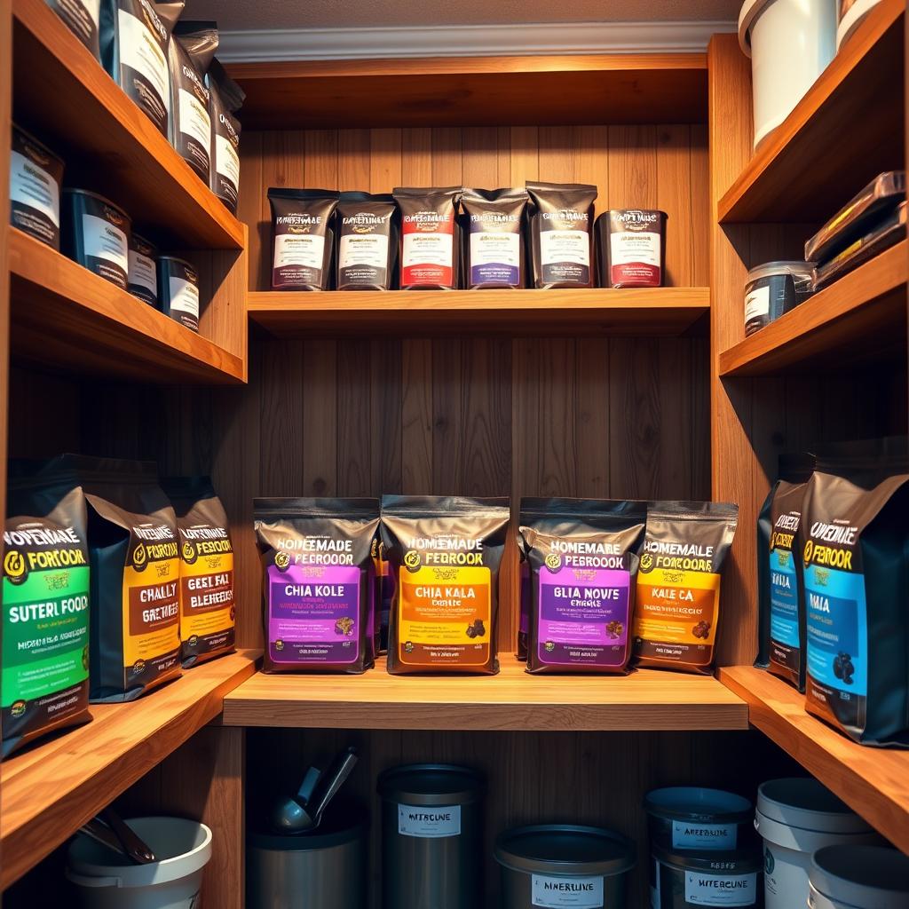 storing dog food