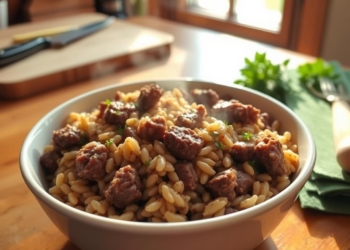 Beef & Brown Rice Mash