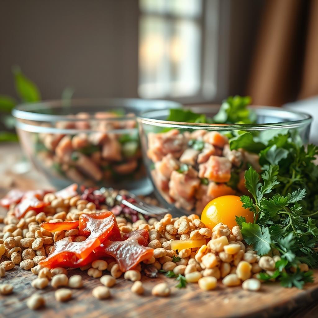 Key nutrients for dog food