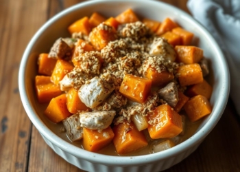 Turkey Sweet Potato Casserole