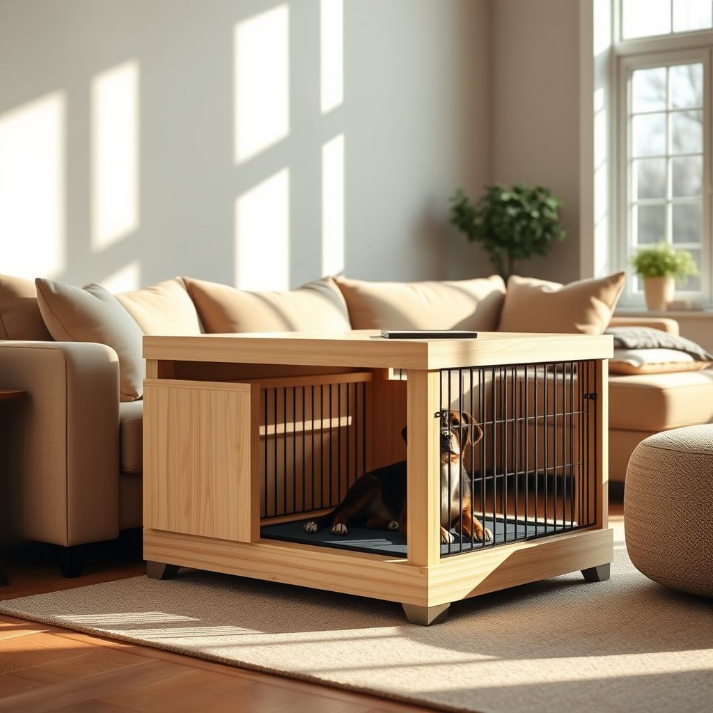 choosing dog crate furniture