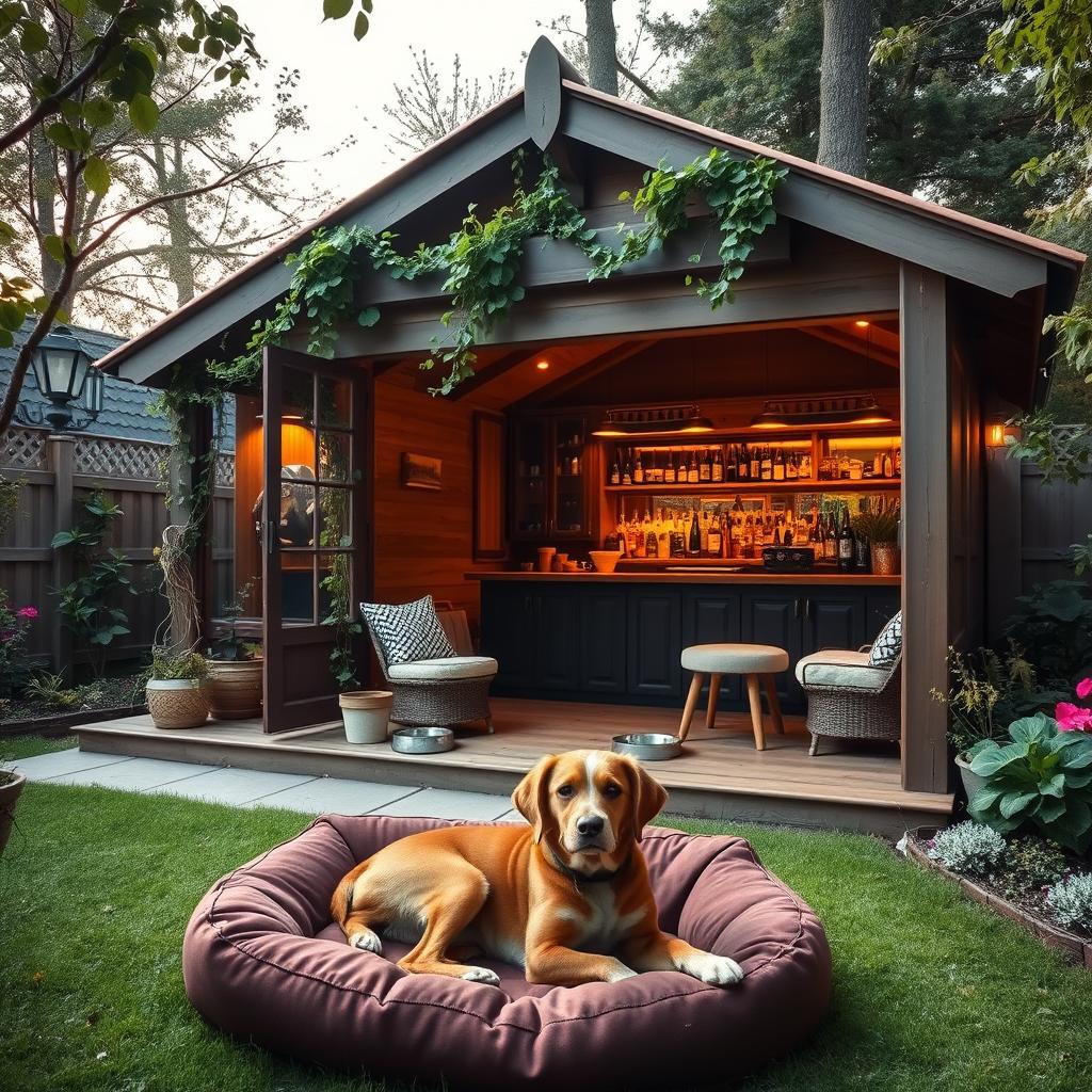 pet-friendly pub shed