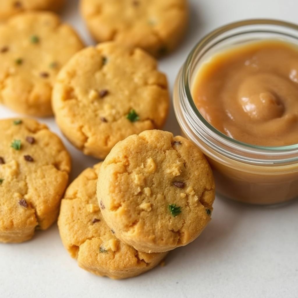 Baby Food Doggie Cookies with Jarred Meat Puree