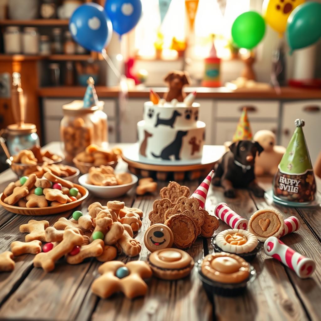 Dog Birthday Party Treat Ideas