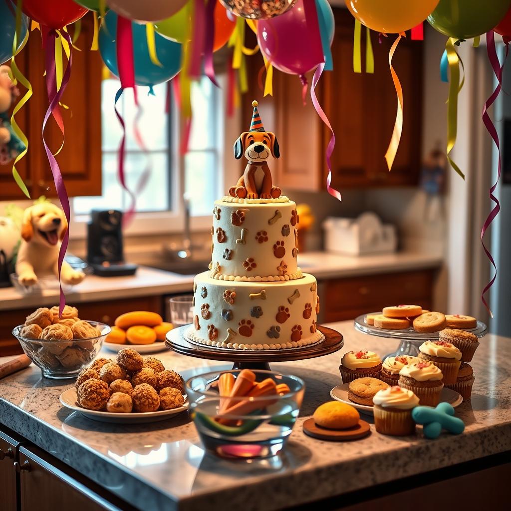 Dog birthday party treat ideas
