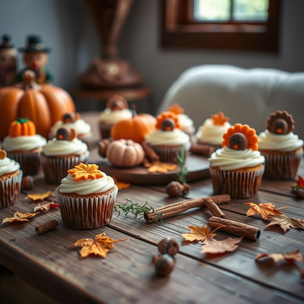 Simple Homemade Thanksgiving Pupcakes