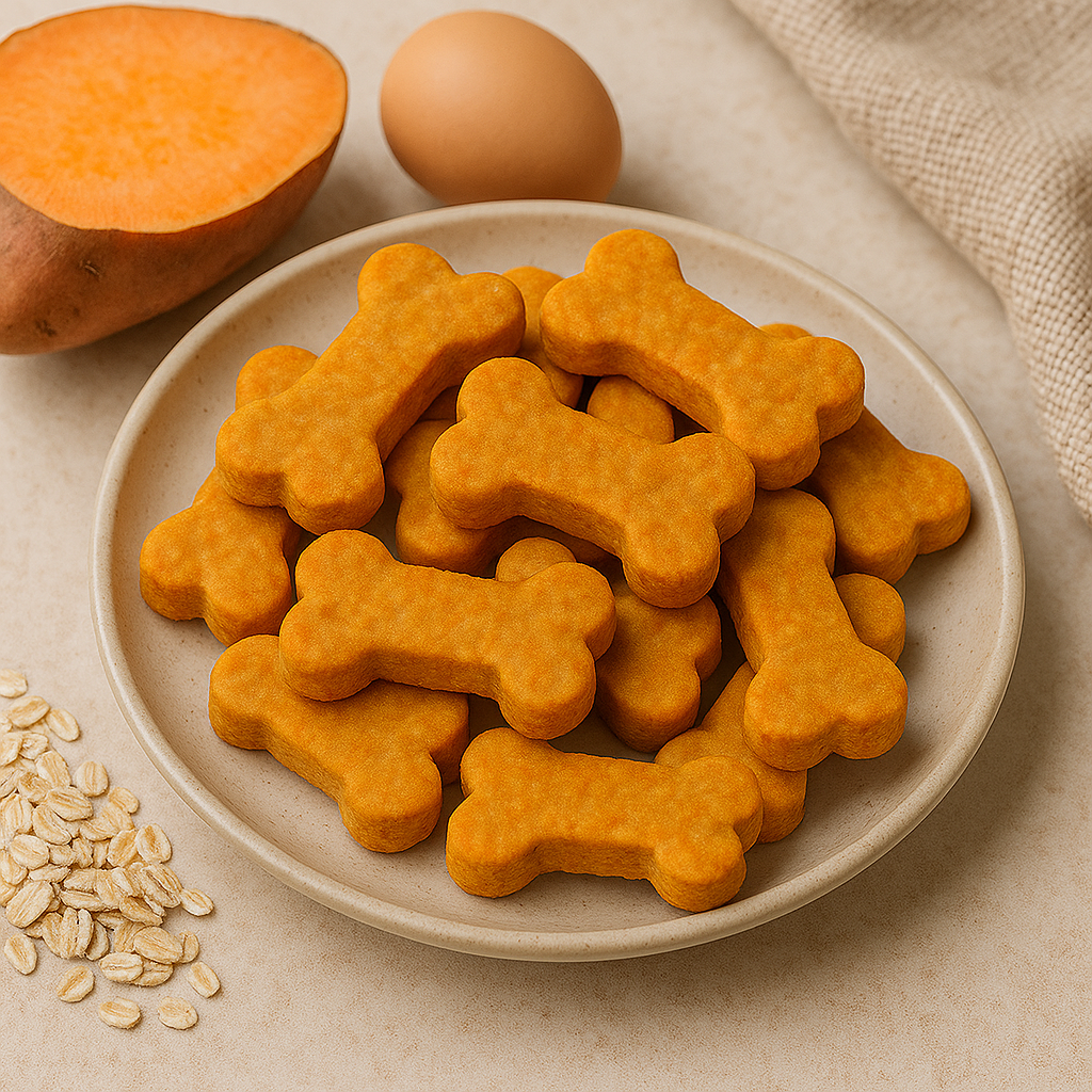 Sweet Potato Dog Biscuits