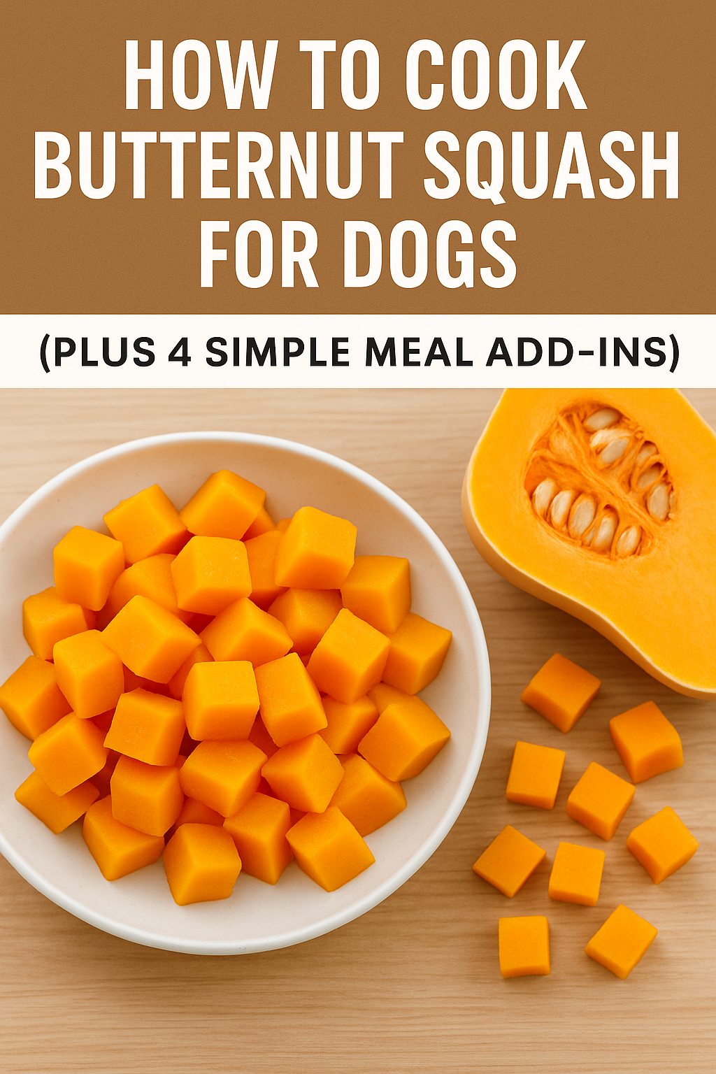 How to Prepare Butternut Squash for Dogs