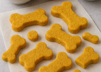 Butternut Squash & Peanut Butter Dog Cookies