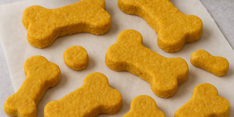 Butternut Squash & Peanut Butter Dog Cookies